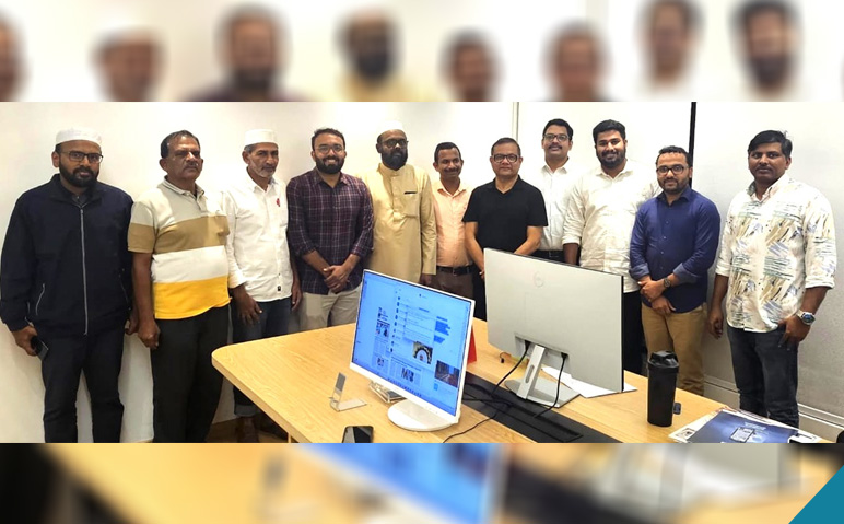 അഡ്വ.അല്‍താഫ്-സുബൈര്‍-ഗള്‍ഫ്-ചന്ദ്രിക-സന്ദര്‍ശിച്ചു
